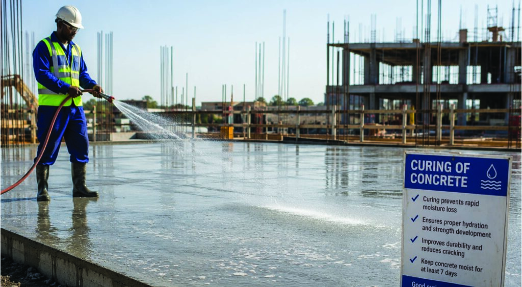 curing of concrete